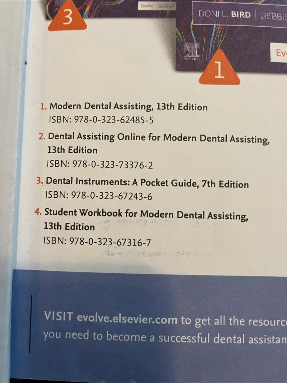 Doni L. Bird Modern Dental Assisting Textbook - Purple